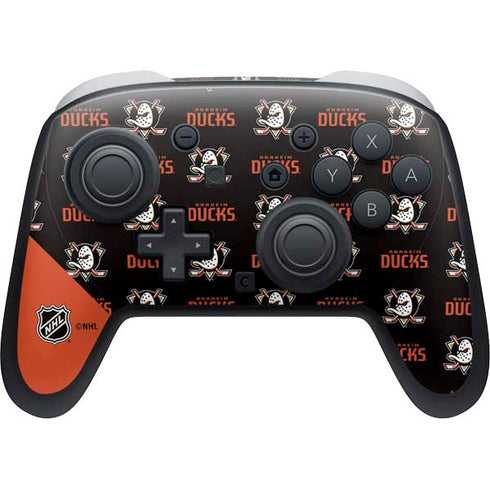 NHL Anaheim Ducks Pattern Nintendo Skins