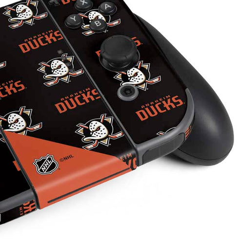 NHL Anaheim Ducks Pattern Nintendo Switch Bundle Skin