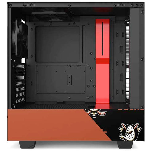 NHL Anaheim Ducks Pattern NZXT H510 Compact ATX Mid-Tower Case Skin