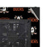NHL Anaheim Ducks Pattern NZXT H510 Compact ATX Mid-Tower Case Skin