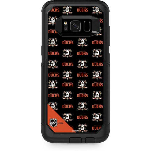 NHL Anaheim Ducks Pattern Otterbox Commuter Galaxy Skin