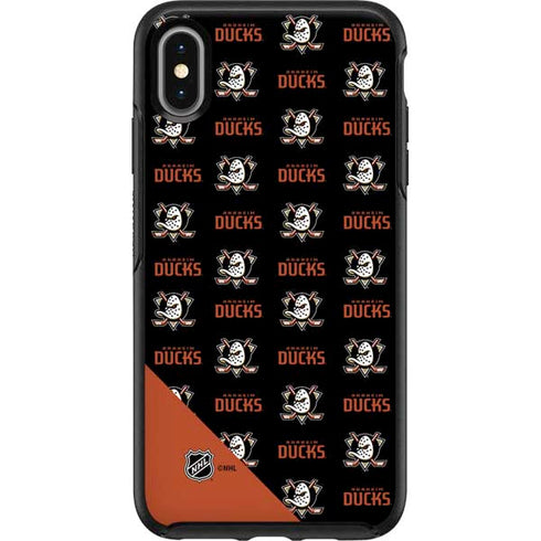 NHL Anaheim Ducks Pattern Otterbox Symmetry iPhone Skin