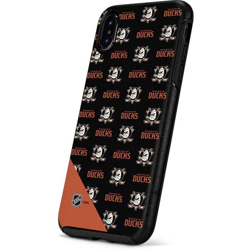 NHL Anaheim Ducks Pattern Otterbox Symmetry iPhone Skin