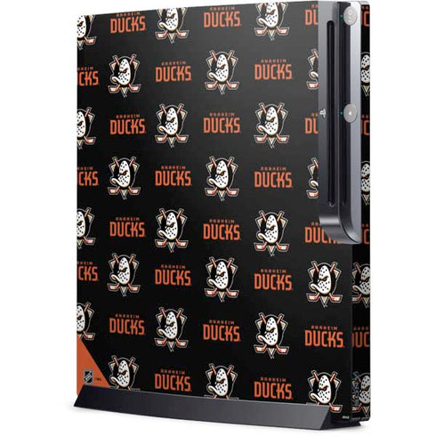 NHL Anaheim Ducks Pattern Playstation 3 & PS3 Slim Skin