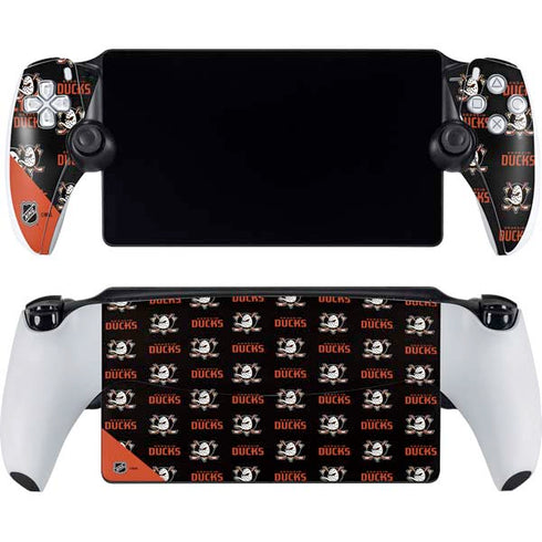 NHL Anaheim Ducks Pattern PlayStation Portal Remote Player Skin