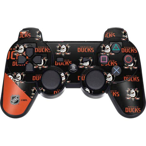 NHL Anaheim Ducks Pattern PS3 Dual Shock wireless controller Skin