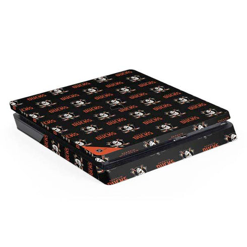 NHL Anaheim Ducks Pattern PS4 Slim Skin