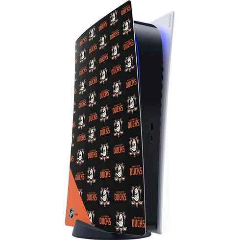 NHL Anaheim Ducks Pattern PS5 Digital Edition Console Skin