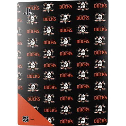 NHL Anaheim Ducks Pattern PS5 Digital Edition Console Skin