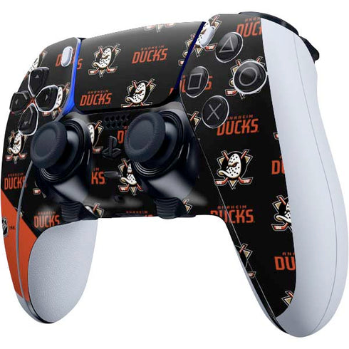 NHL Anaheim Ducks Pattern PS5 DualSense Edge Pro Controller Skin