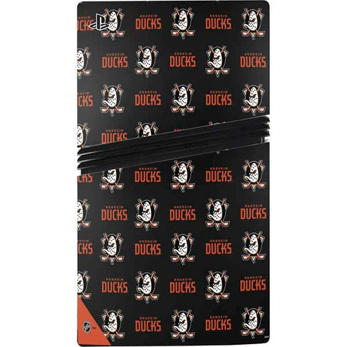 NHL Anaheim Ducks Pattern PS5 Pro Bundle Skin