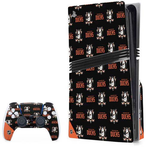 NHL Anaheim Ducks Pattern PlayStation PS5 Skins