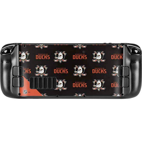 NHL Anaheim Ducks Pattern Steam Deck Handheld Gaming Computer Skin
