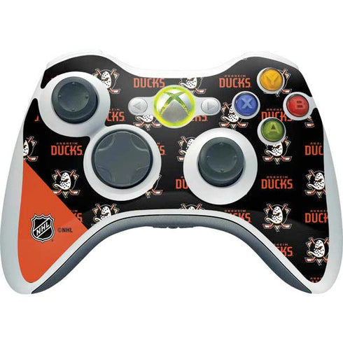 NHL Anaheim Ducks Pattern Xbox 360 Wireless Controller Skin