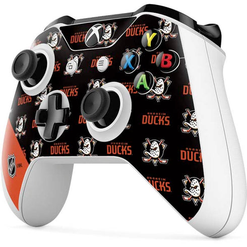 NHL Anaheim Ducks Pattern Xbox One S All-Digital Edition Bundle Skin