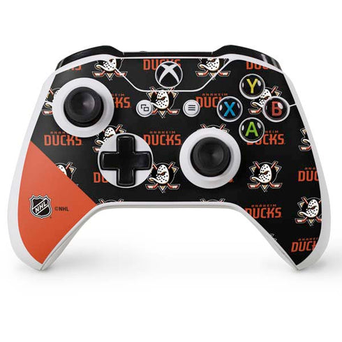 NHL Anaheim Ducks Pattern Xbox One S Controller Skin