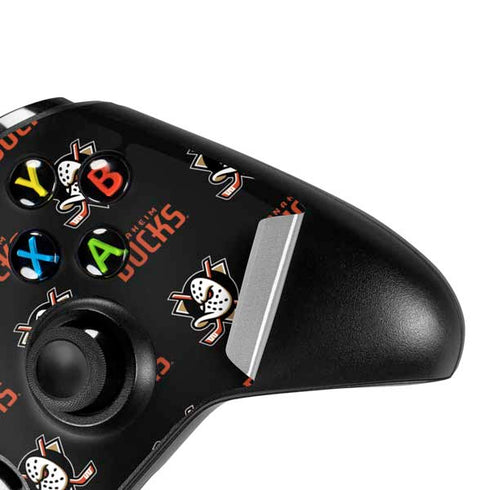 NHL Anaheim Ducks Pattern Xbox One X Controller Skin