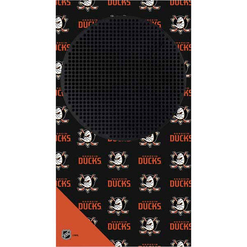 NHL Anaheim Ducks Pattern Xbox Series S Console Skin