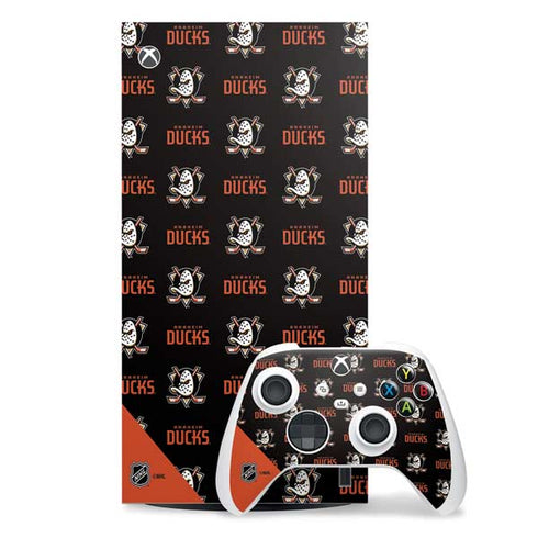 NHL Anaheim Ducks Pattern Xbox Series X Skins