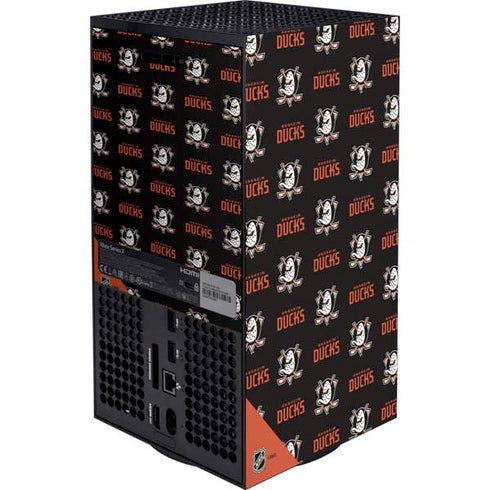 NHL Anaheim Ducks Pattern XBox Series X Digital Edition Bundle Skin