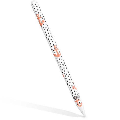 Bouffants and Broken Hearts Anchors and Dots Apple Pencil (2nd Gen 2019) Skin