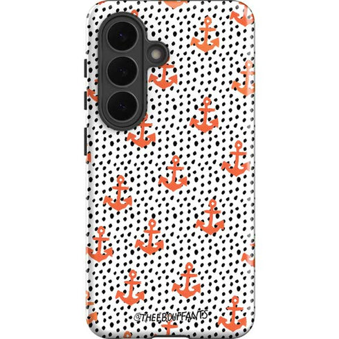 Bouffants and Broken Hearts Anchors and Dots Galaxy S26 Plus Impact Case