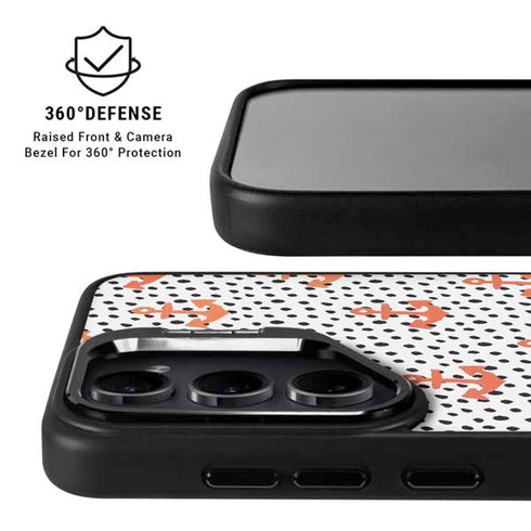 Bouffants and Broken Hearts Anchors and Dots Galaxy S26 Ultra Kickstand Case