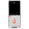 Bouffants and Broken Hearts Anchors and Dots Galaxy Z Flip6 Clear Case