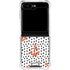 Bouffants and Broken Hearts Anchors and Dots Galaxy Z Flip6 Clear Case