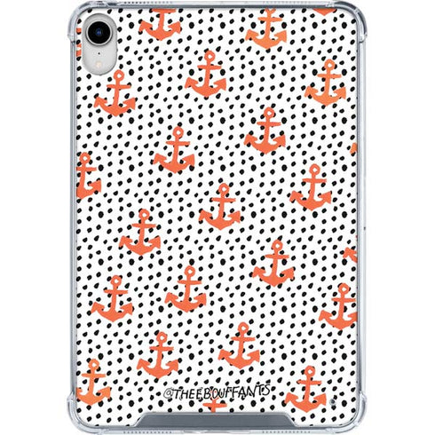 Bouffants and Broken Hearts Anchors and Dots iPad 11th Gen (2025) Clear Case