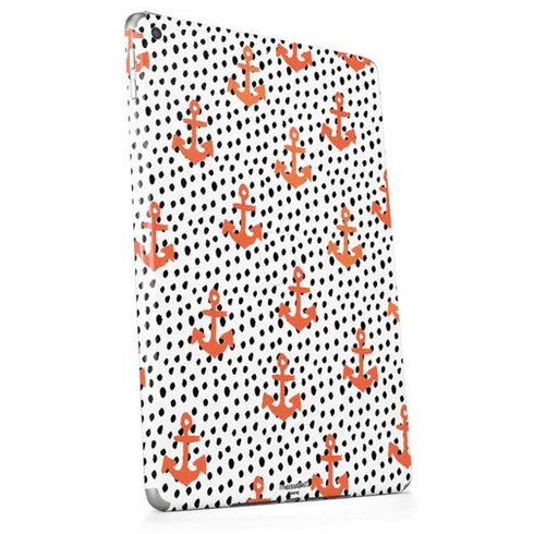 Bouffants and Broken Hearts Anchors and Dots Apple iPad Skin
