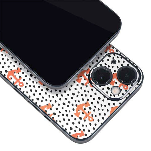 Bouffants and Broken Hearts Anchors and Dots iPhone 15 Skin