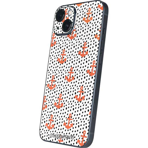 Bouffants and Broken Hearts Anchors and Dots iPhone 15 Skin