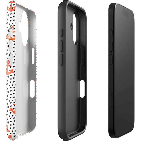 Bouffants and Broken Hearts Anchors and Dots iPhone 16 Impact Case