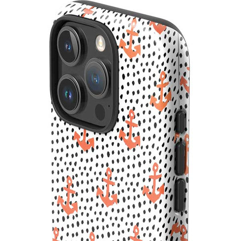 Bouffants and Broken Hearts Anchors and Dots iPhone 16 Pro Impact Case