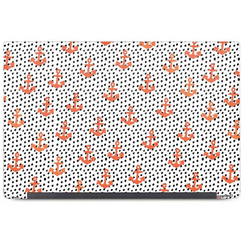 Bouffants and Broken Hearts Anchors and Dots Dell Latitude Skin