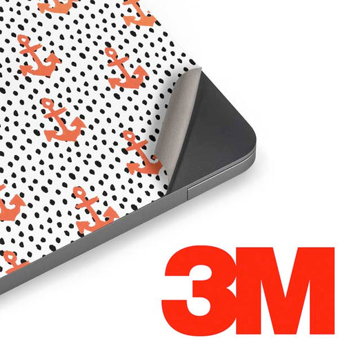 Bouffants and Broken Hearts Anchors and Dots Apple MacBook Air Skin