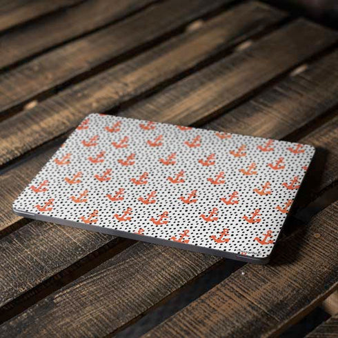 Bouffants and Broken Hearts Anchors and Dots Apple MacBook Air Skin