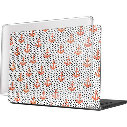 Bouffants and Broken Hearts Anchors and Dots MacBook Pro 14in (2021-24) Case plus Skin