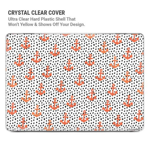 Bouffants and Broken Hearts Anchors and Dots MacBook Pro 14in (2021-24) Case plus Skin