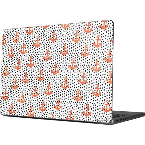 Bouffants and Broken Hearts Anchors and Dots Apple MacBook Pro 14-inch Skin