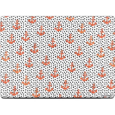 Bouffants and Broken Hearts Anchors and Dots Apple MacBook Pro 14-inch Skin