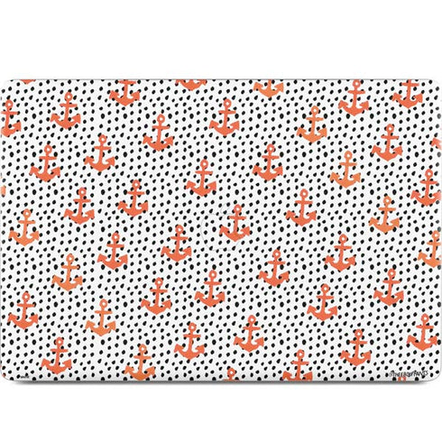 Bouffants and Broken Hearts Anchors and Dots MacBook Skins