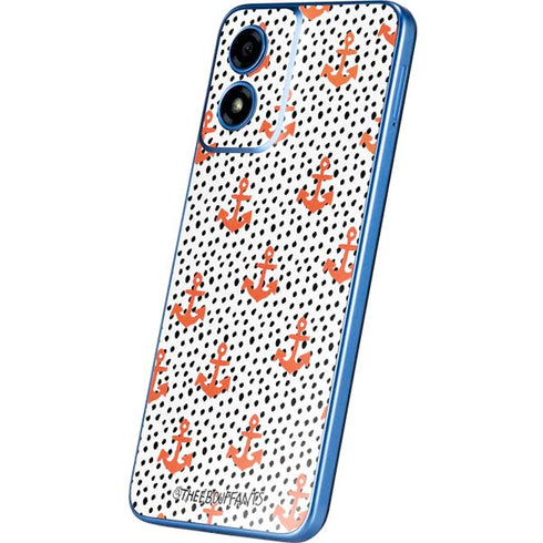 Bouffants and Broken Hearts Anchors and Dots Moto G Play 4G (2024) Skin