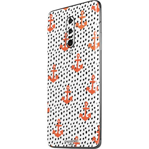Bouffants and Broken Hearts Anchors and Dots OnePlus 7 Pro Skin