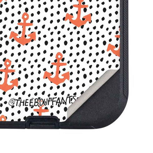 Bouffants and Broken Hearts Anchors and Dots Otterbox Defender iPhone Skin