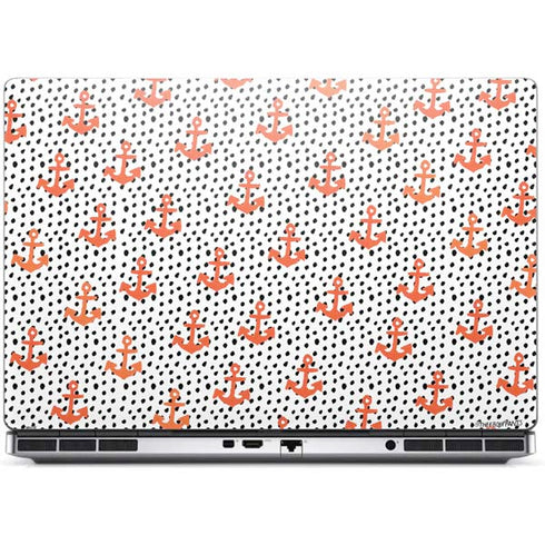 Bouffants and Broken Hearts Anchors and Dots Dell Precision Skin
