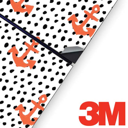 Bouffants and Broken Hearts Anchors and Dots PS4 Console Skin