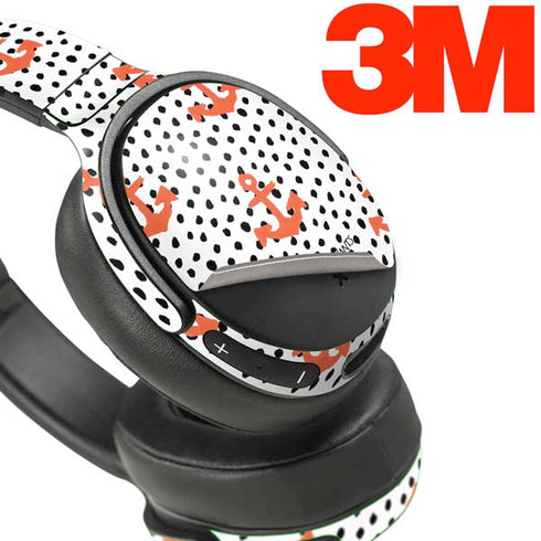 Bouffants and Broken Hearts Anchors and Dots Skullcandy Venue Skin