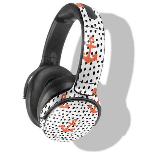 Bouffants and Broken Hearts Anchors and Dots Skullcandy Venue Skin